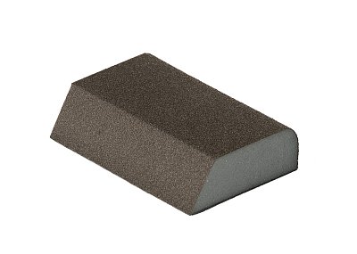 Губка шлифовальная Flexifoam A1/2R Block 98x69x26 mm AO #220